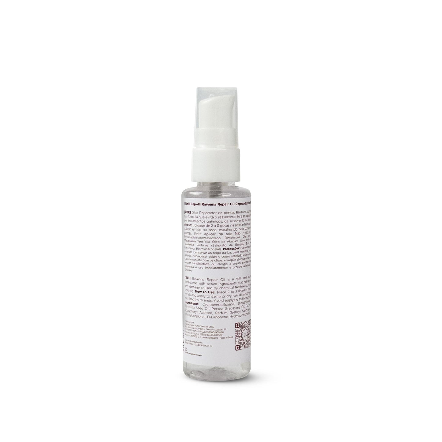 Kit I Belli Capelli Ravenna Máscara B-tox Organic + Óleo Repair – Tratamento Natural Para Todos os Tipos de Cabelos