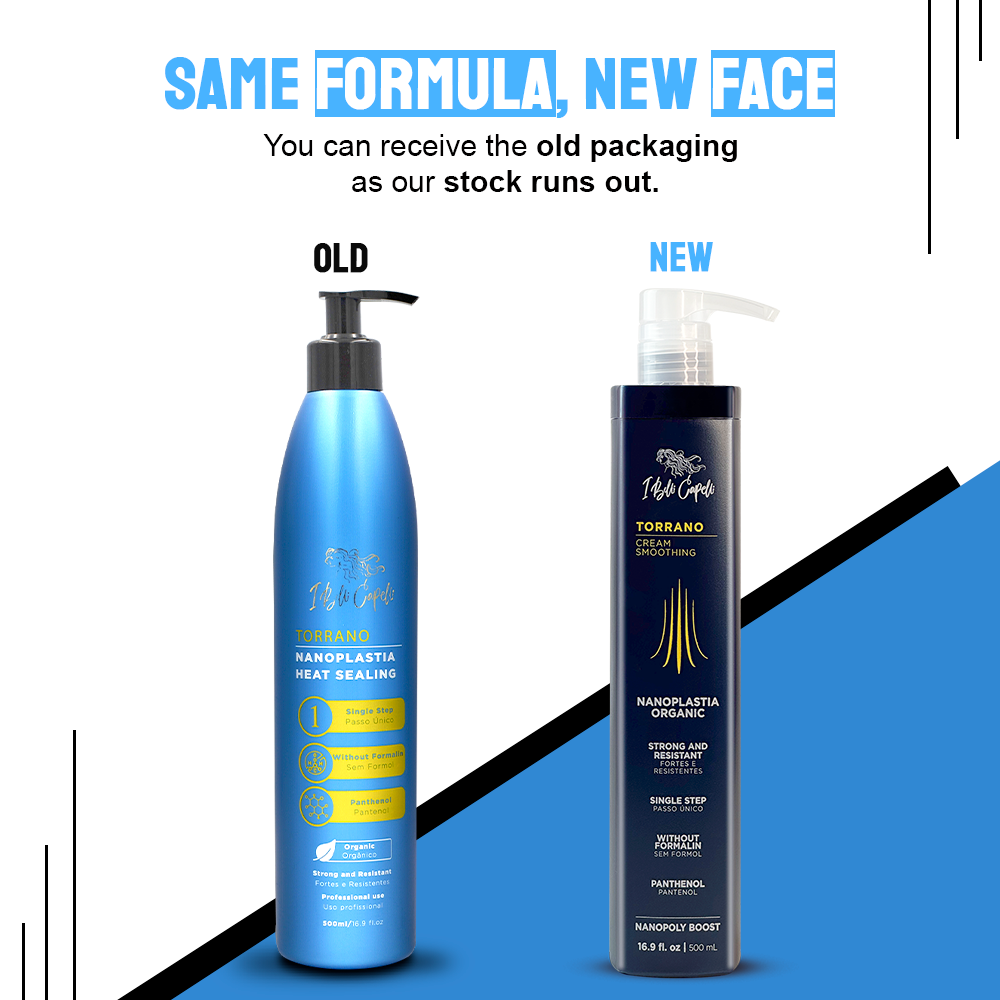 Máscara Selante Térmica Orgânica - Nanoplastia Torrano I Belli Capelli 500ml