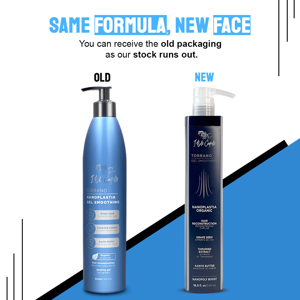 Gel Alisante Nanoplastia Profissional Torrano I Belli Capelli 500ml