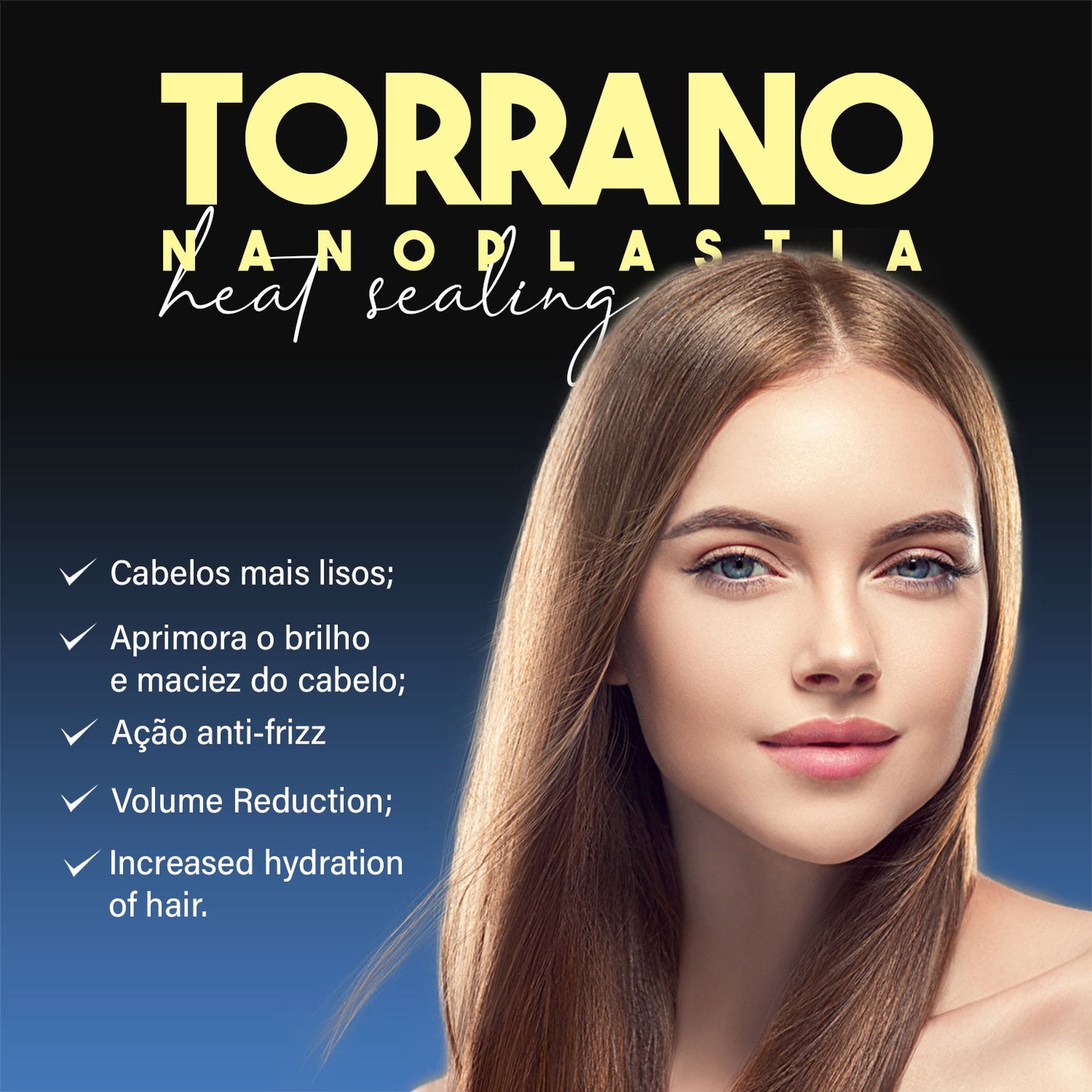 Máscara Selante Térmica Orgânica - Nanoplastia Torrano I Belli Capelli 500ml