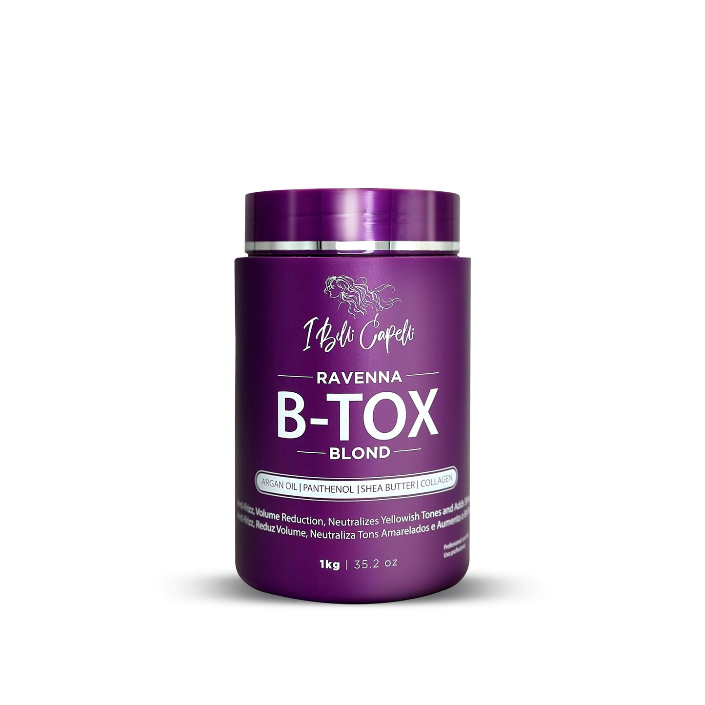 I Belli Capelli Ravenna B-tox Blond + Máscara Anti-frizz