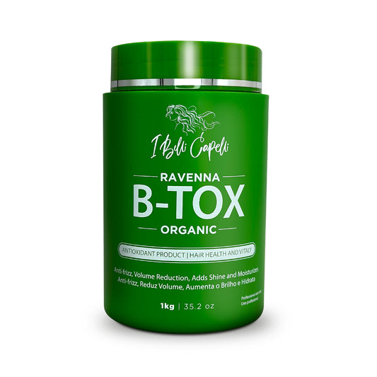 B-tox Capilar Orgânico Anti-frizz 1kg I Belli Capelli Ravenna