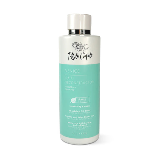 Reconstrutor Capilar com Queratina Orgânica - Venice I Belli Capelli 1L