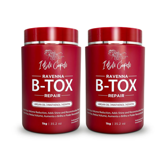 Kit B-tox capilar Repair Anti-Frizz Profundo I Belli Capelli Ravenna 2x1Kg