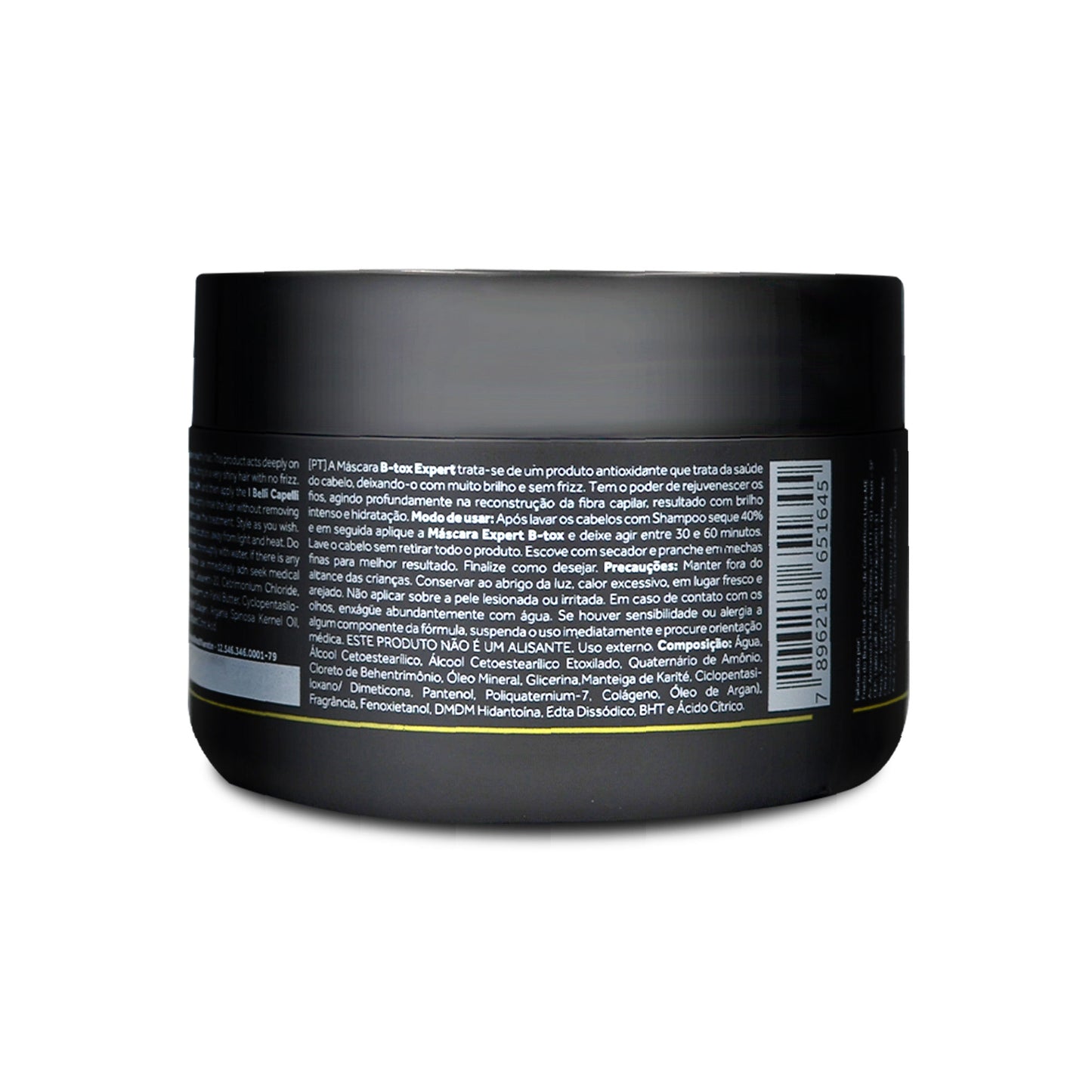 Torrano B-Tox Expert Nanoplastia 250g – Alisamento com Argan e Pantenol | I Belli Capelli