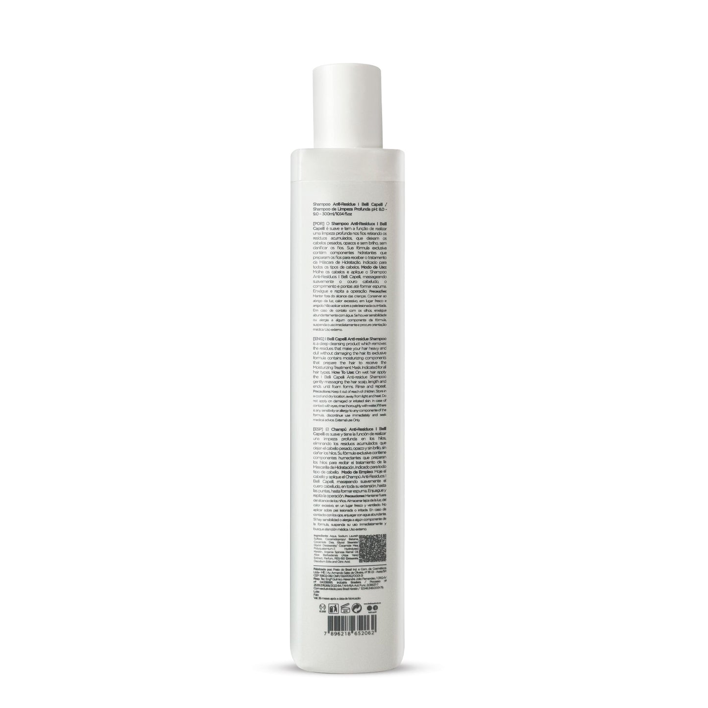 Kit B-tox Repair + Shampoo Antirresíduo limpeza profunda I Belli Capelli