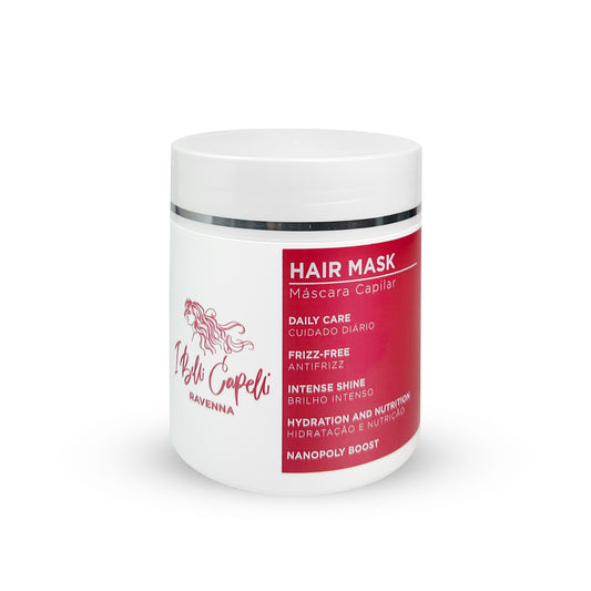 I Belli Capelli Ravenna Daily Care Máscara Capilar com Aloe Vera – Hidratação e Nutrição Profunda
