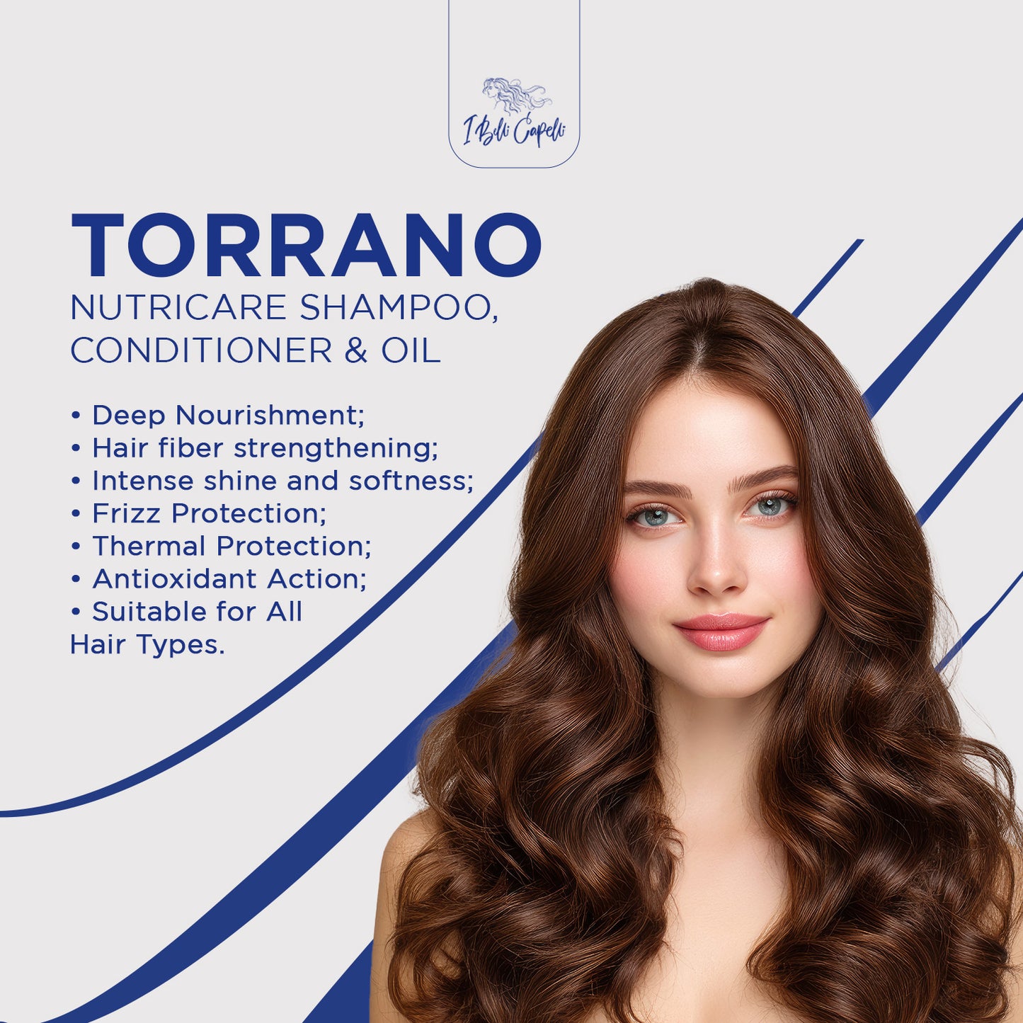Kit Torrano NutriCare – Shampoo, Condicionador e Óleo Capilar