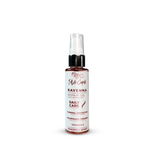 Óleo Reparador de Pontas com Brilho e Proteção I Belli Capelli  Ravenna Daily Care 60ml