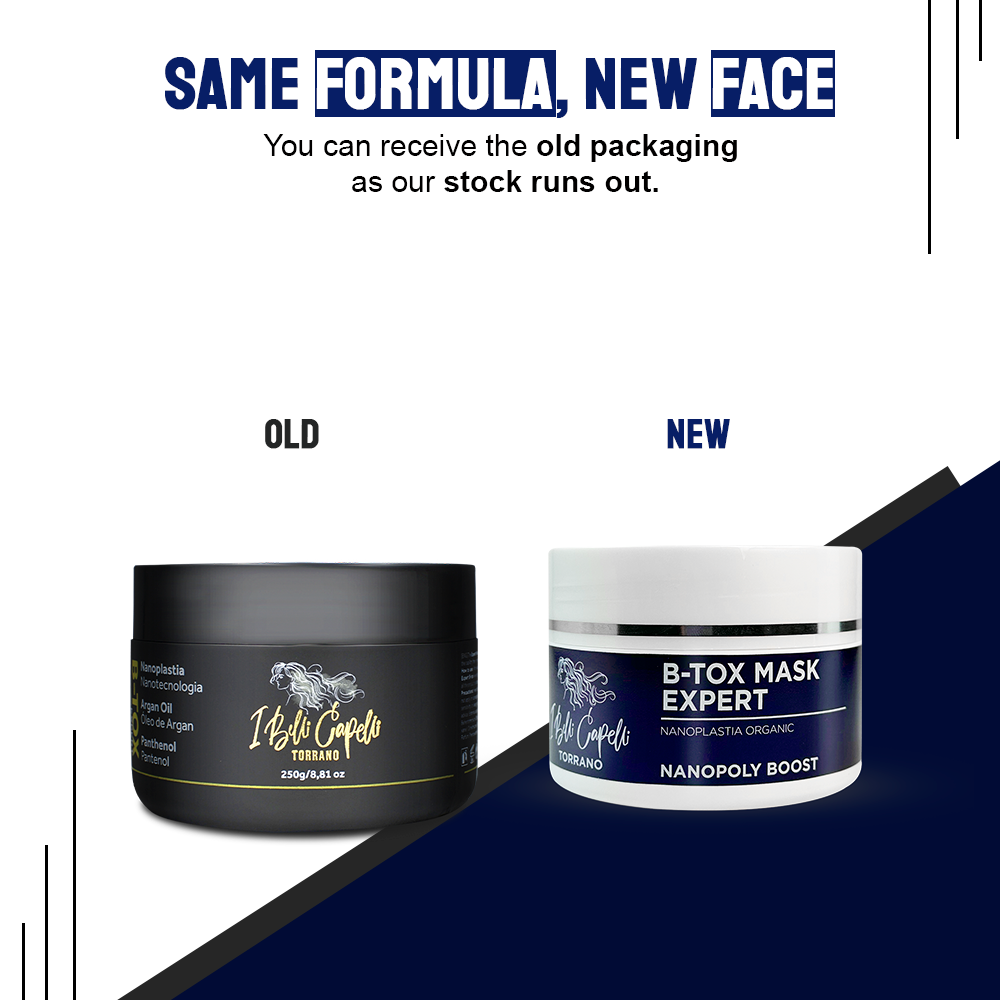 Torrano B-Tox Expert Nanoplastia 250g – Alisamento com Argan e Pantenol | I Belli Capelli