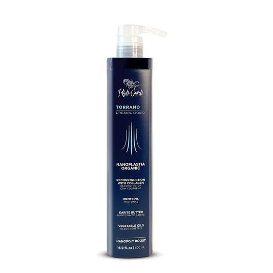 Reconstrutor Orgânico com Efeito Liso Natural - Torrano I Belli Capelli 500ml