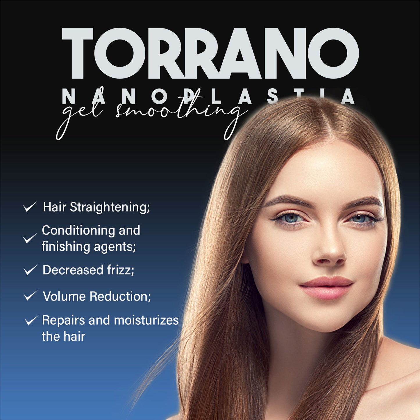 Gel Alisante Nanoplastia Profissional Torrano I Belli Capelli 500ml