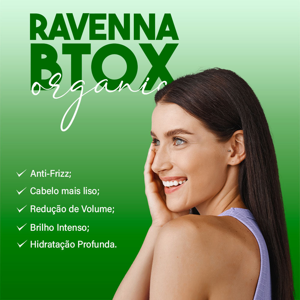B-tox Capilar Orgânico Anti-frizz 1kg I Belli Capelli Ravenna