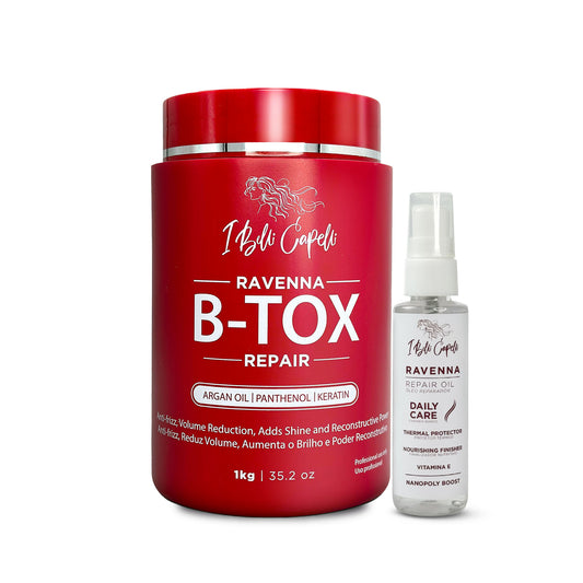 Kit I Belli Capelli B-tox Repair + Óleo Repair Tratamento Completo