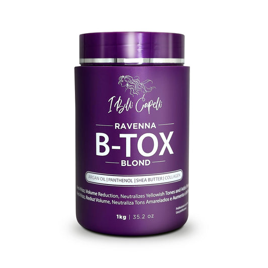B-tox Capilar Reparadora Anti-Frizz para Cabelos Loiros 1kg I Belli Capelli Ravenna
