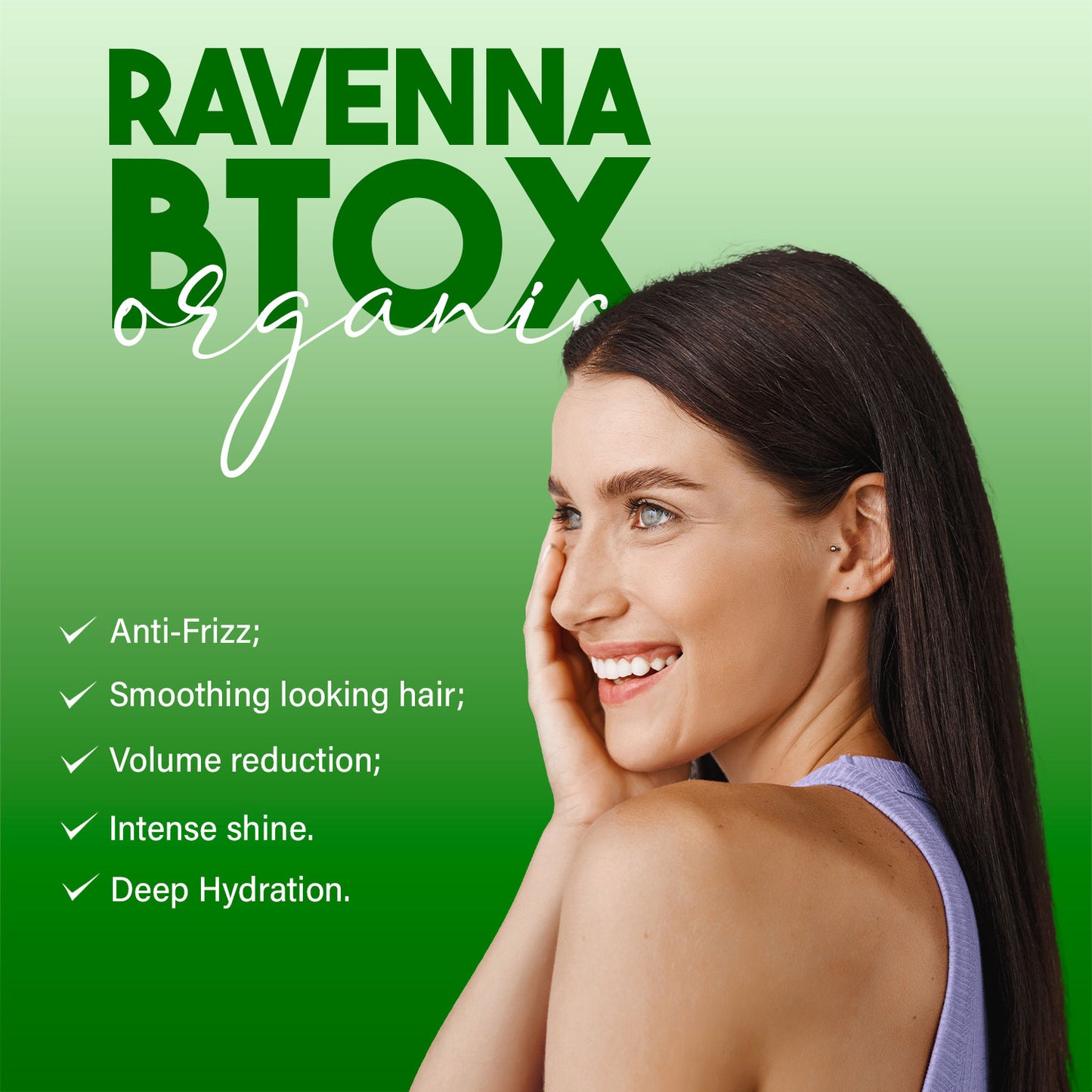 B-tox Capilar Orgânico Anti-frizz 1kg I Belli Capelli Ravenna