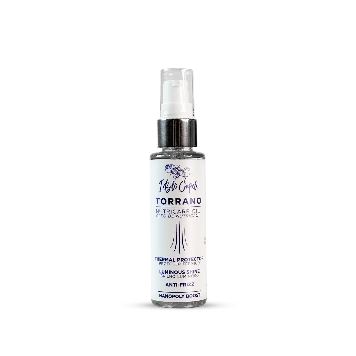 Óleo Finalizador NutriCare I Belli Capelli Torrano 60ml