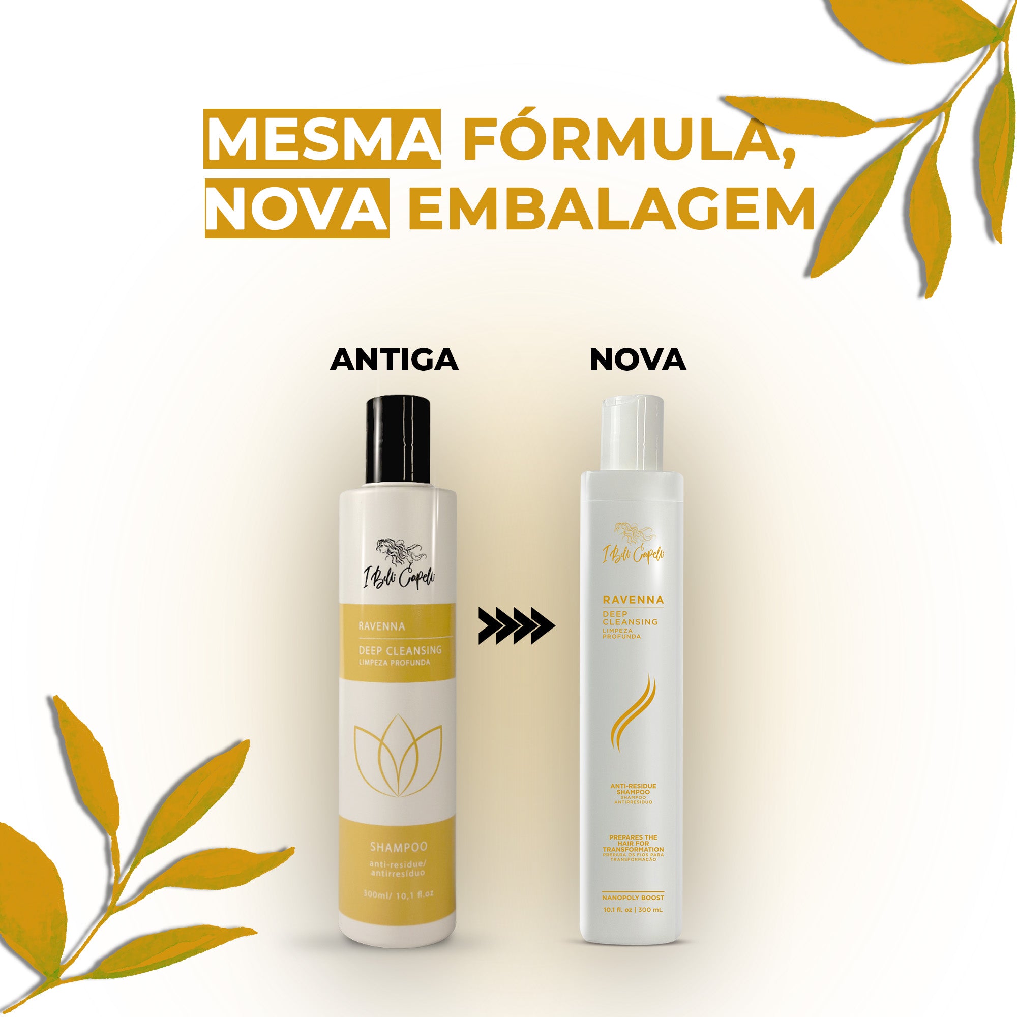 Kit B-tox Repair + Shampoo Antirresíduo limpeza profunda I Belli