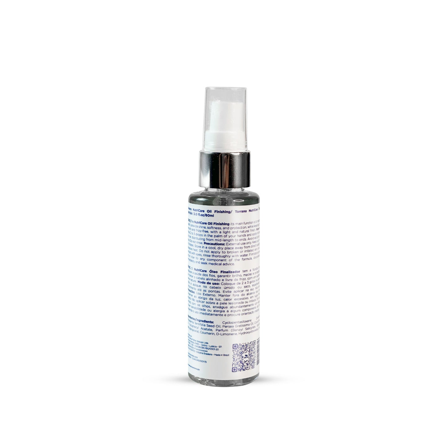 Óleo Finalizador NutriCare I Belli Capelli Torrano 60ml